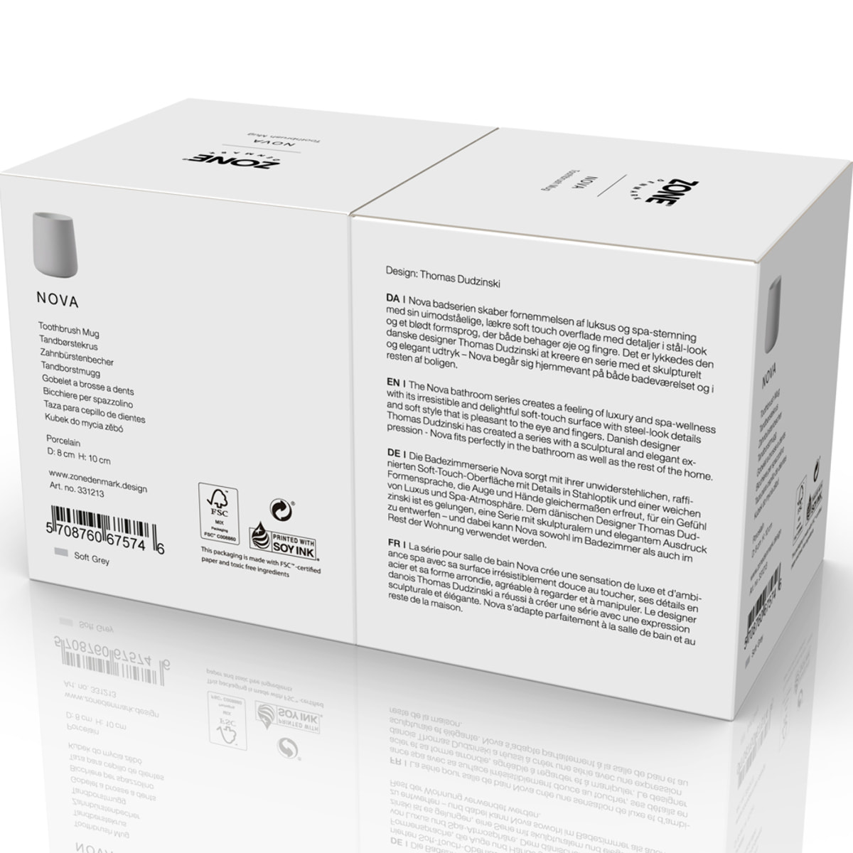 Gobelet pour brosse à dents Nova