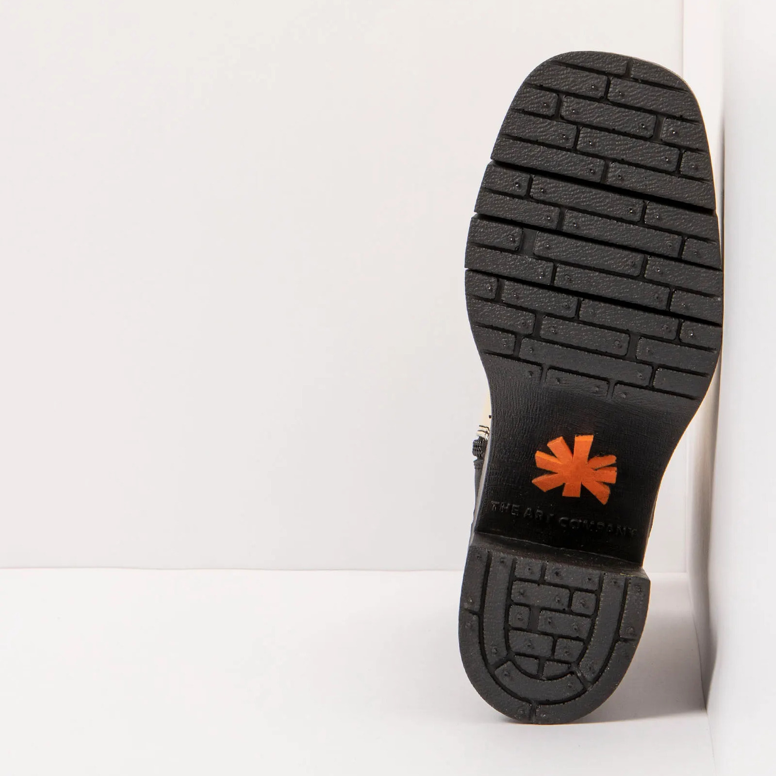 Botines con tacón 1974 NAPPA CREAM-BLACK/BERNA color Cream-black