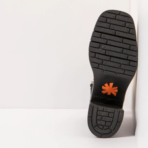 Botines con tacón 1974 NAPPA CREAM-BLACK/BERNA color Cream-black