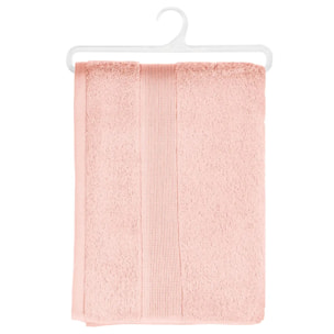 Drap de douche "Essentiel" - coton 450 gr/m² - rose 70x130 cm