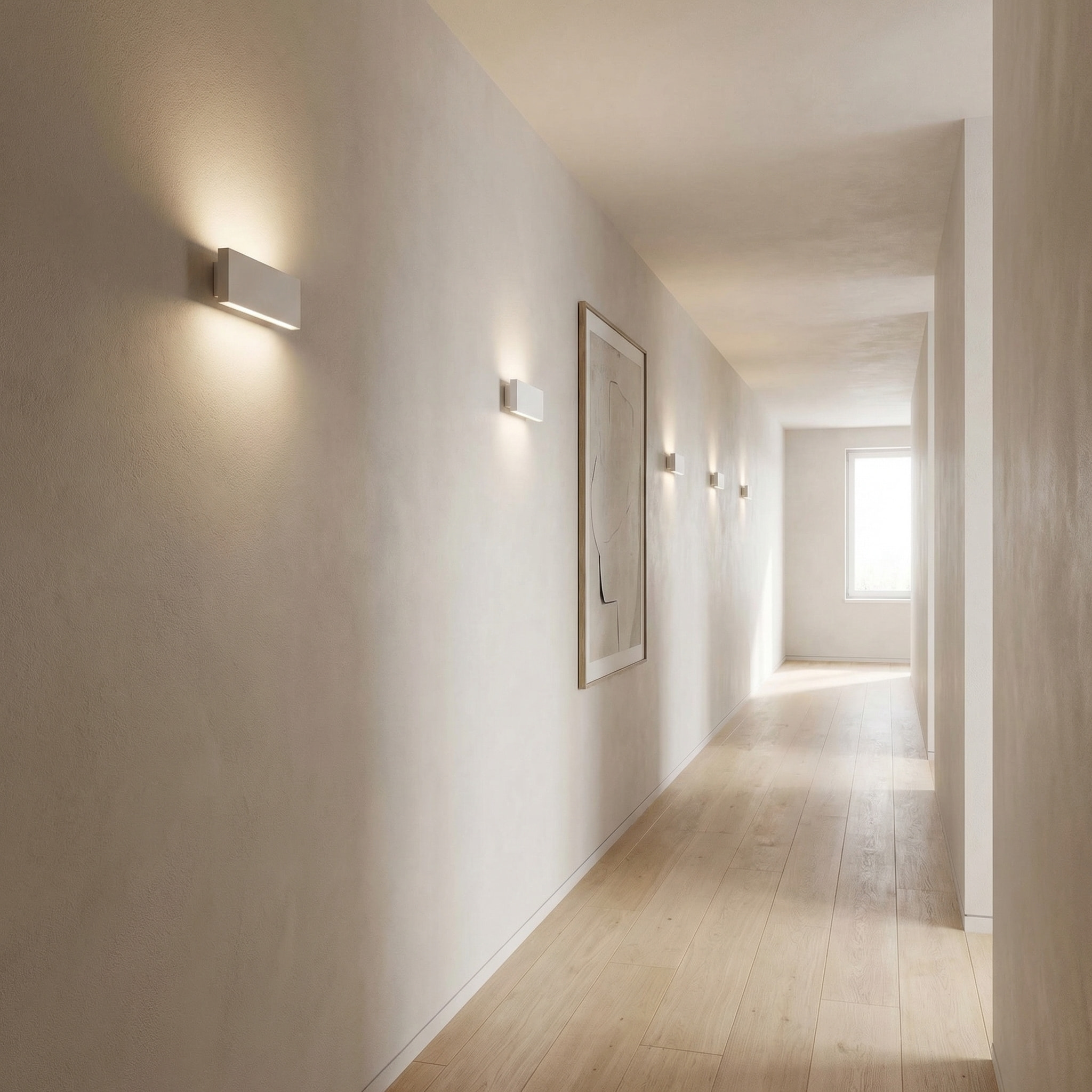 Forlight Aplique Ip20 Thin Led 6,4W 3000K Blanco 215Lm