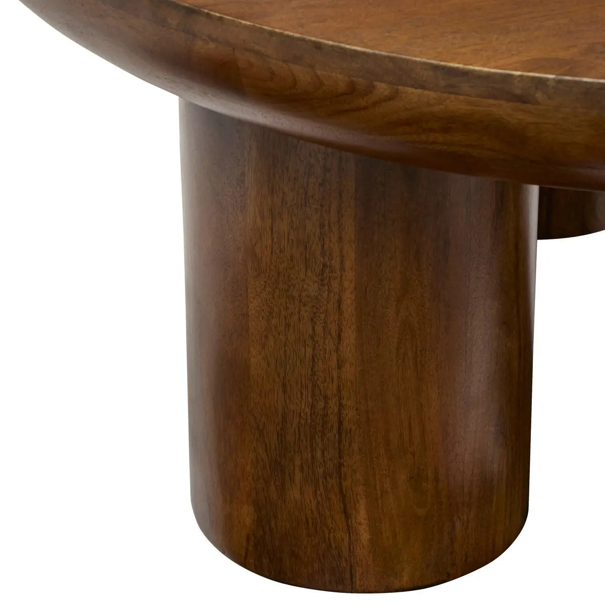 Table basse Stambh bois de manguier 90x90x40cm