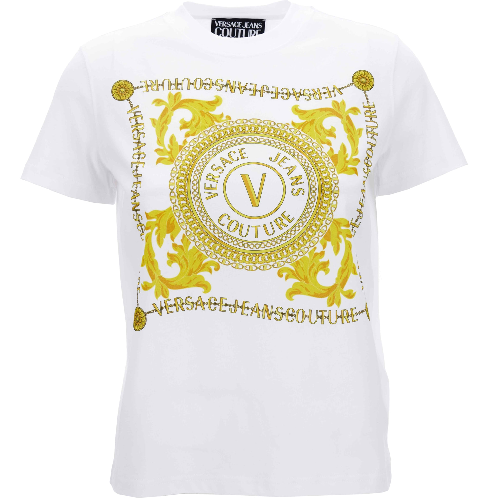 Versace Jeans Couture Camiseta de T con estampado de Logo Couture de Versace Jeans Couture.