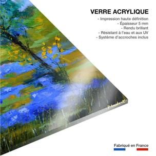 Tableau paysage flaque Tableau plexiglas