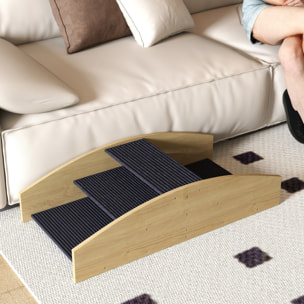 Bascule chien agility réversible escalier 2 en 1 bois