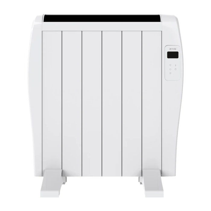Emisor Térmico EVVO C6 Blanco, 900W, 6 elementos, Wifi, Control remoto, Temporizador
