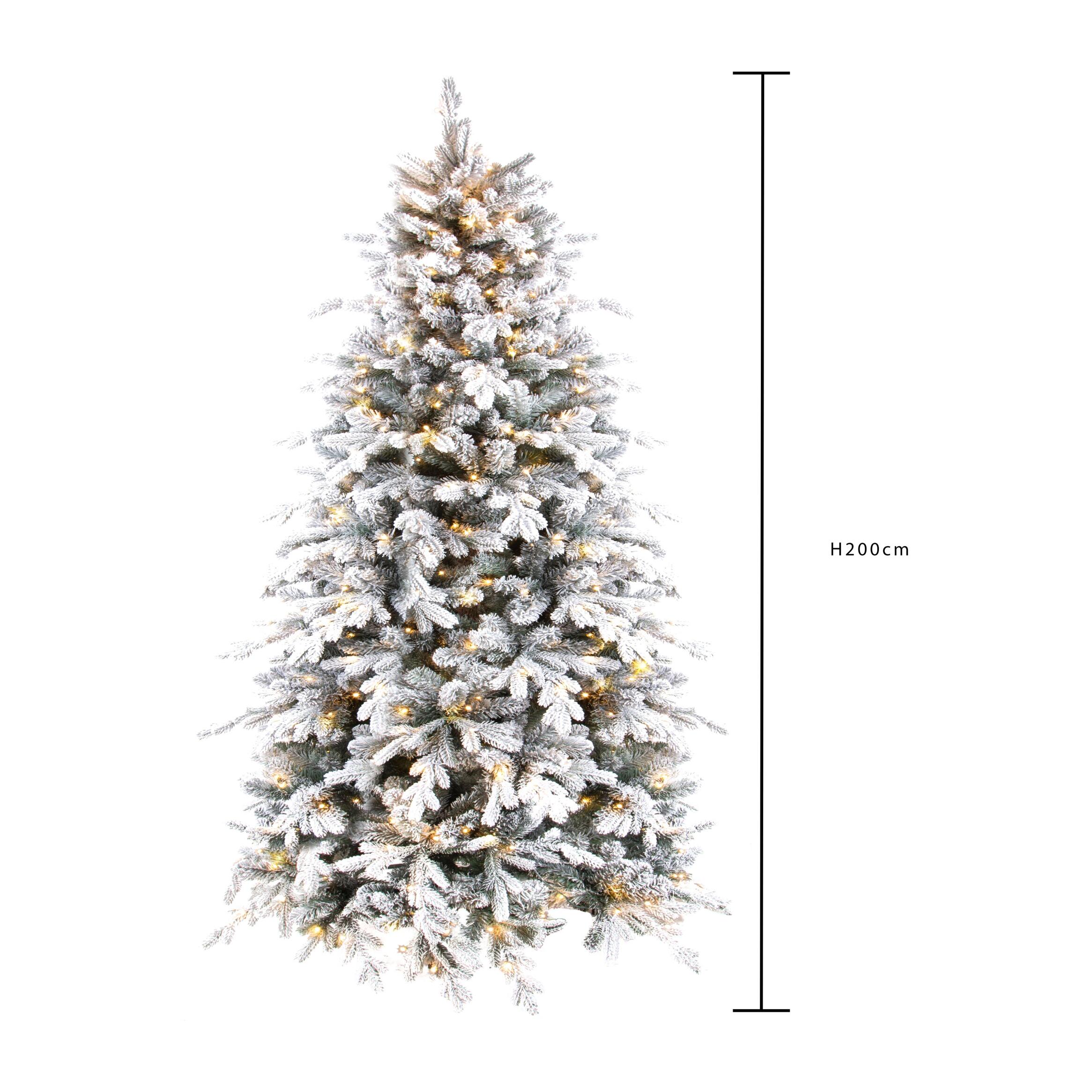 Abete Natalizio - Pezzi 1 - 121xH200x121cm - Bianchi Dino SpA