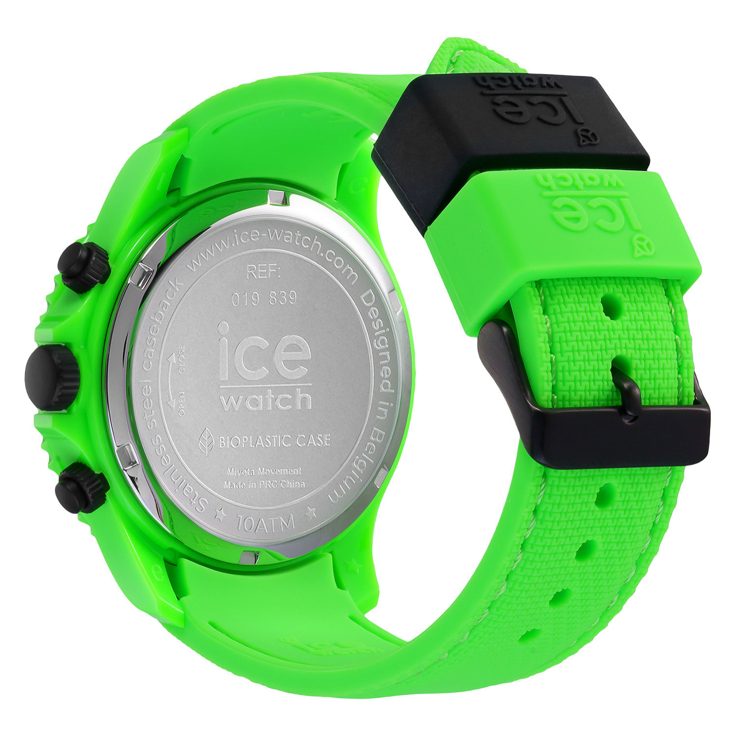 Reloj Ice 019839 Hombre Analogico Cuarzo con Correa de Silicona