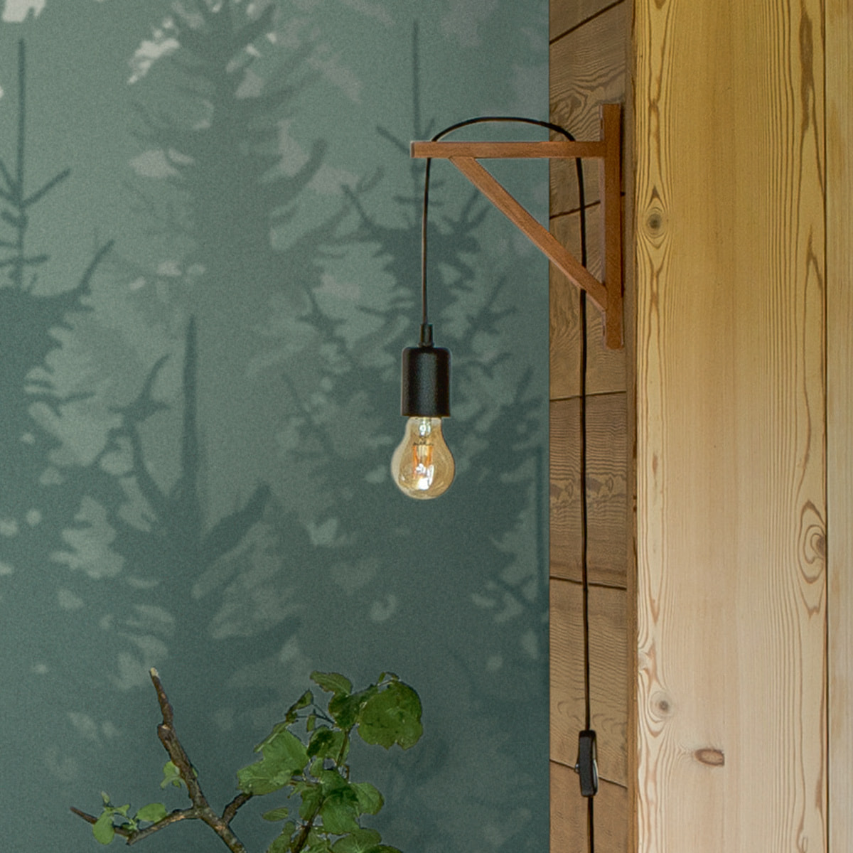 Applique "Wild" - bois H22 -5 cm