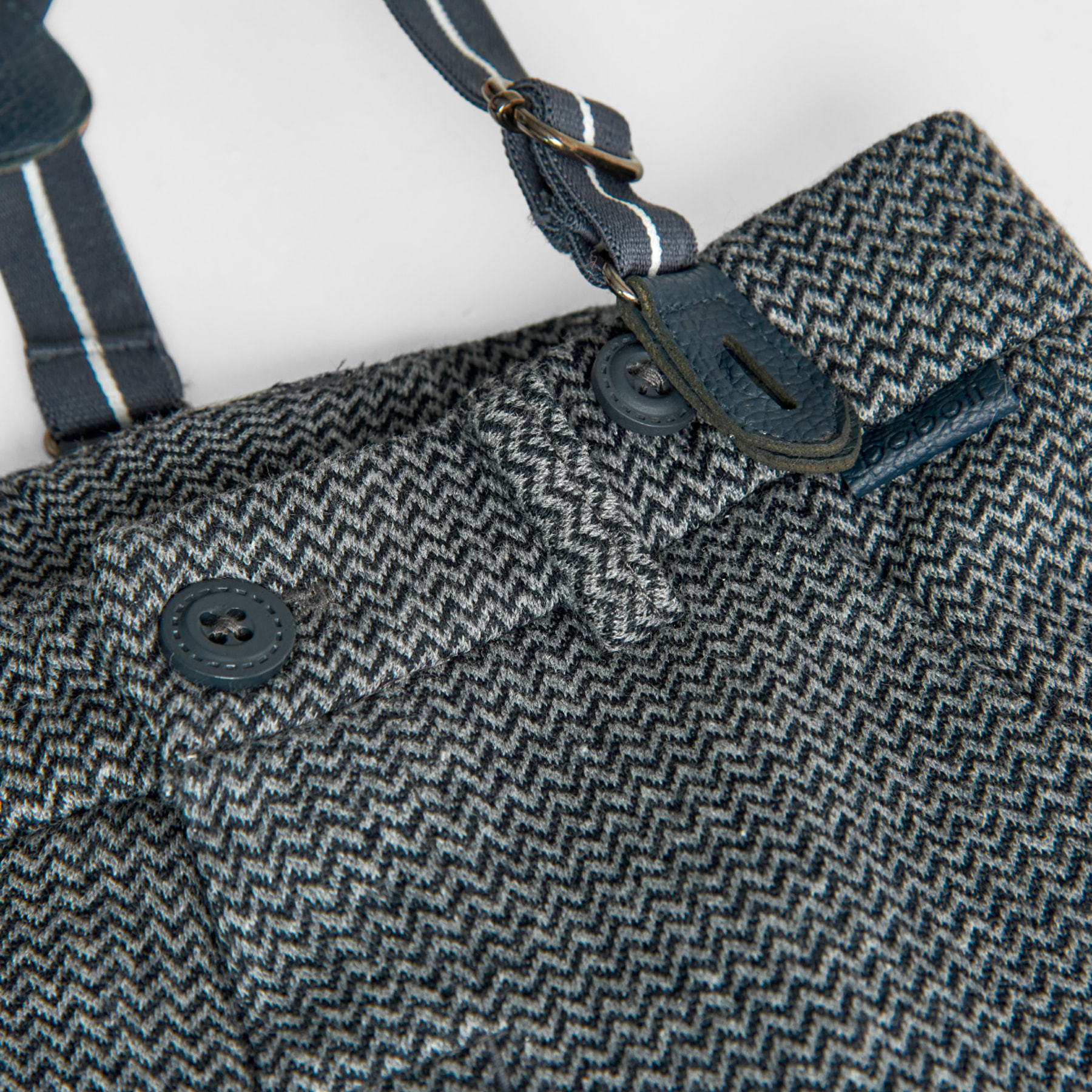 Pantalón punto espiga de bebé niño