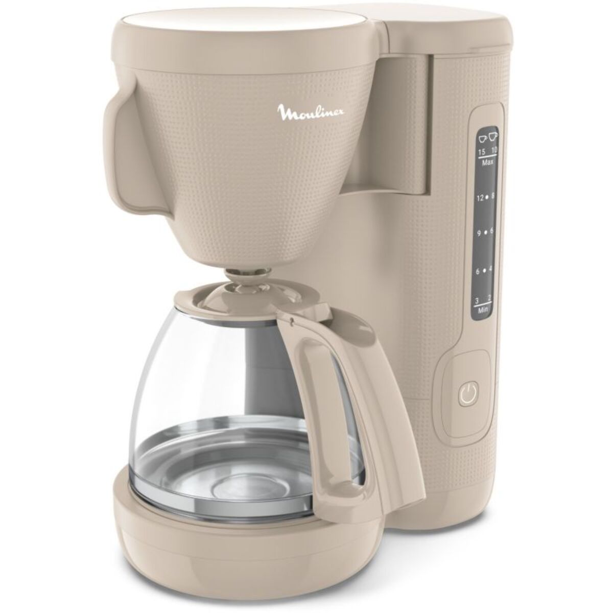 Cafetière filtre MOULINEX FG2M0B10 morning grise