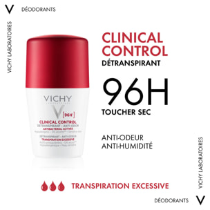 Clinical Control 96H - Déodorant x 2