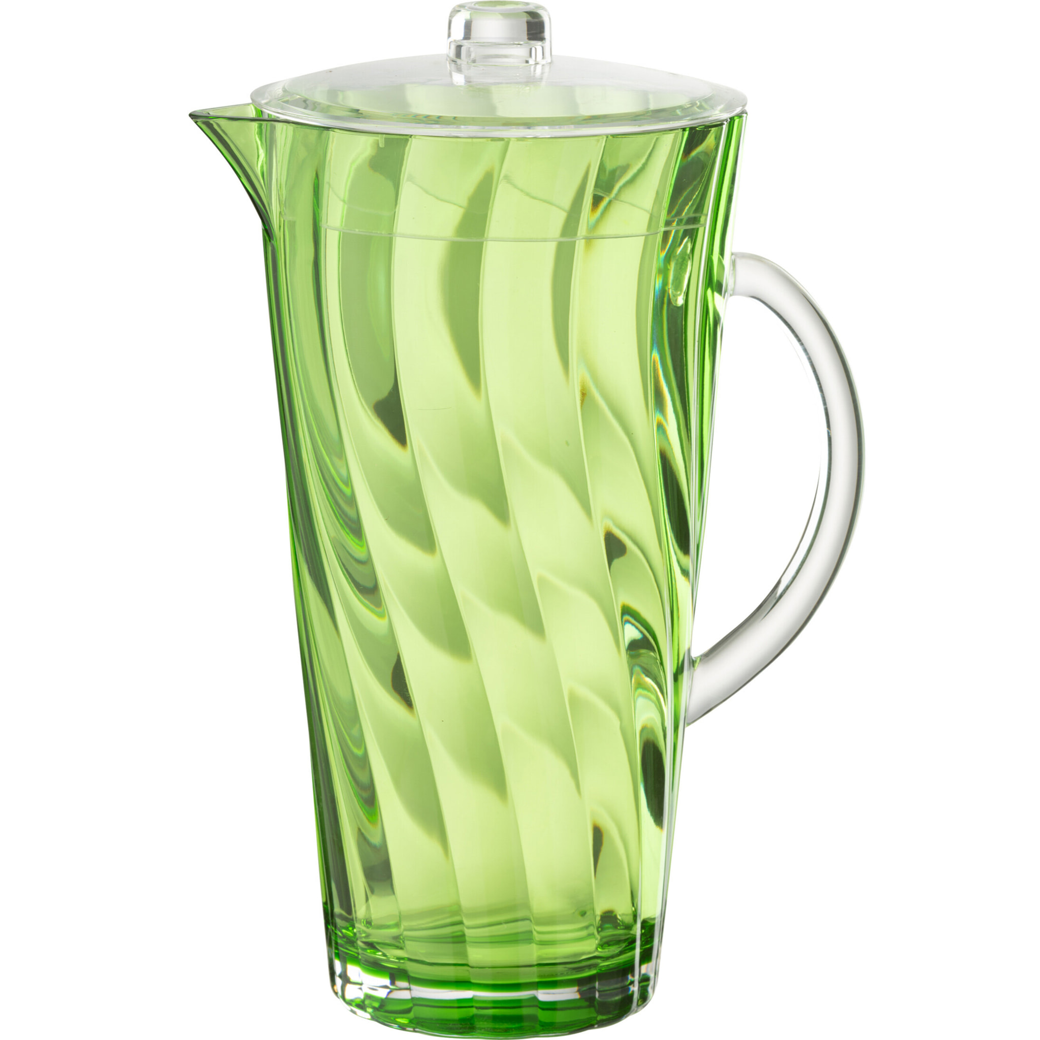 J-Line carafe Vague - plastque - vert foncé