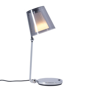 LEDS C4 PORTÁTIL EMY 1 X E14 15W CROMO