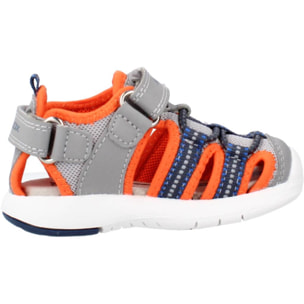 Sandalias Niño de la marca GEOX  modelo B SANDAL MULTY BOY B GRIS