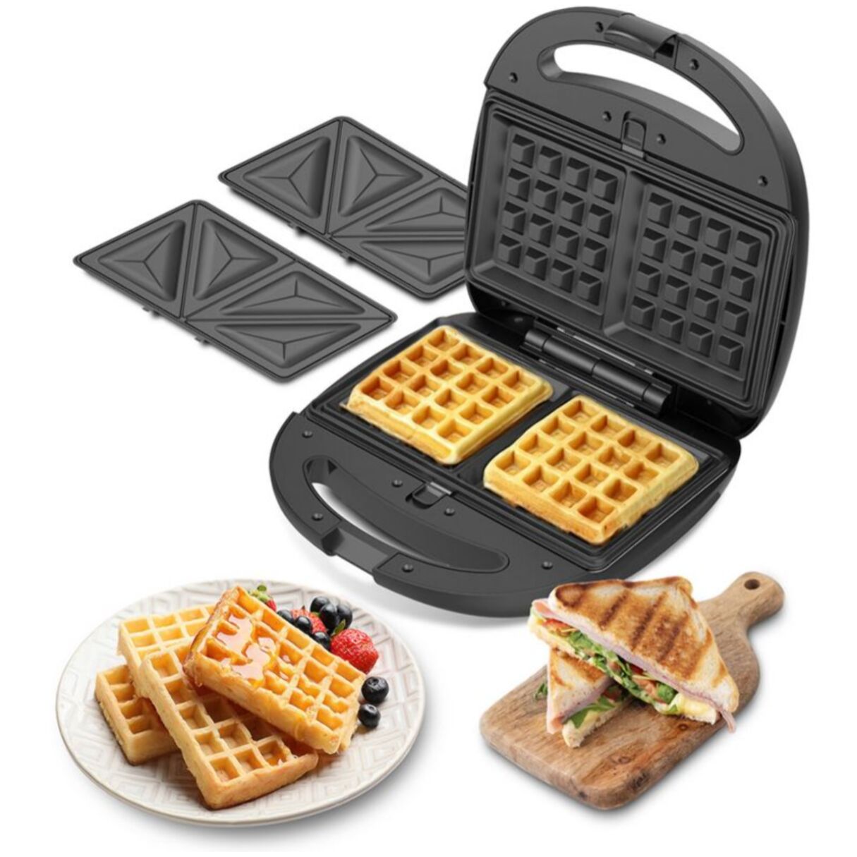 Gaufrier, croque monsieur ESSENTIELB ESSWM3