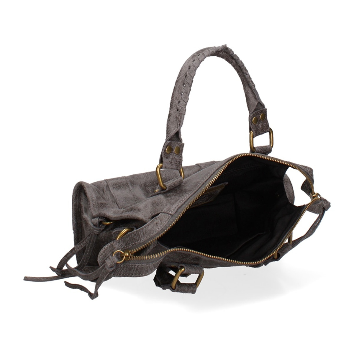 Borsa a spalla da donna - Modello Erisia - Vera pelle - 25.0 x 15.0 x 10.0 cm