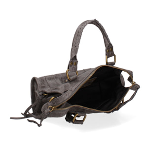 Borsa a spalla da donna - Modello Erisia - Vera pelle - 25.0 x 15.0 x 10.0 cm