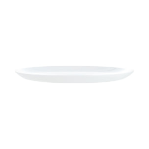 Assiette plate  Diwali Blanc - Luminarc - verre opale extra résistant