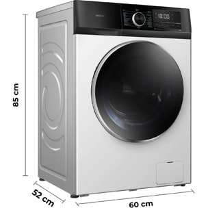 Cecotec Lave-linge Bolero DressCode 8500 Inverter A