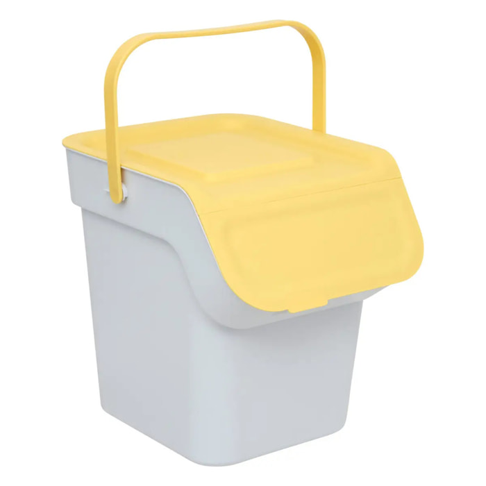Poubelle de tri en plastique 20L