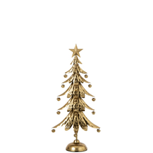 J-Line Sapin de Noël - fer - doré - small