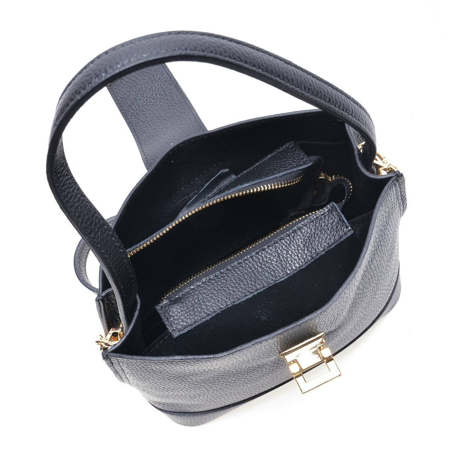 Borsa a tracolla Anna Luchini Nero