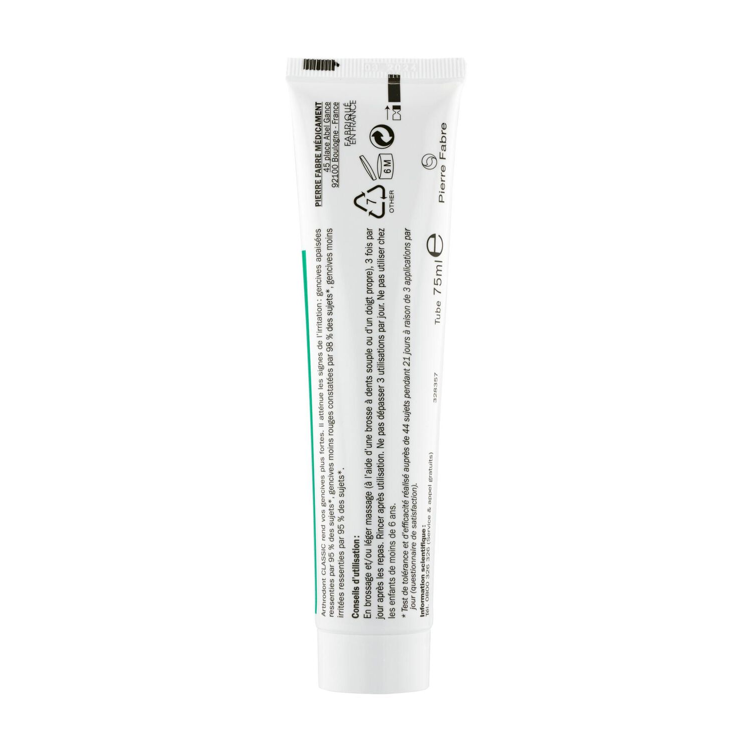 Arthrodont Classic - Dentifrice Gencives Irritées