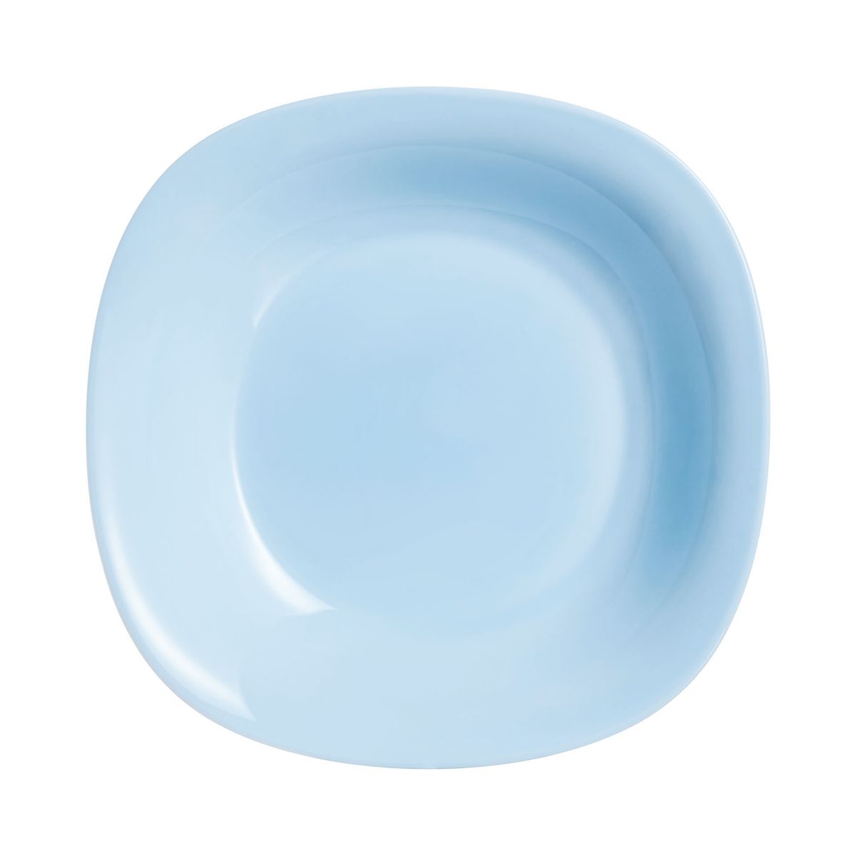 Assiette creuse bleue 22,8 x 21,2 cm Carine - Luminarc