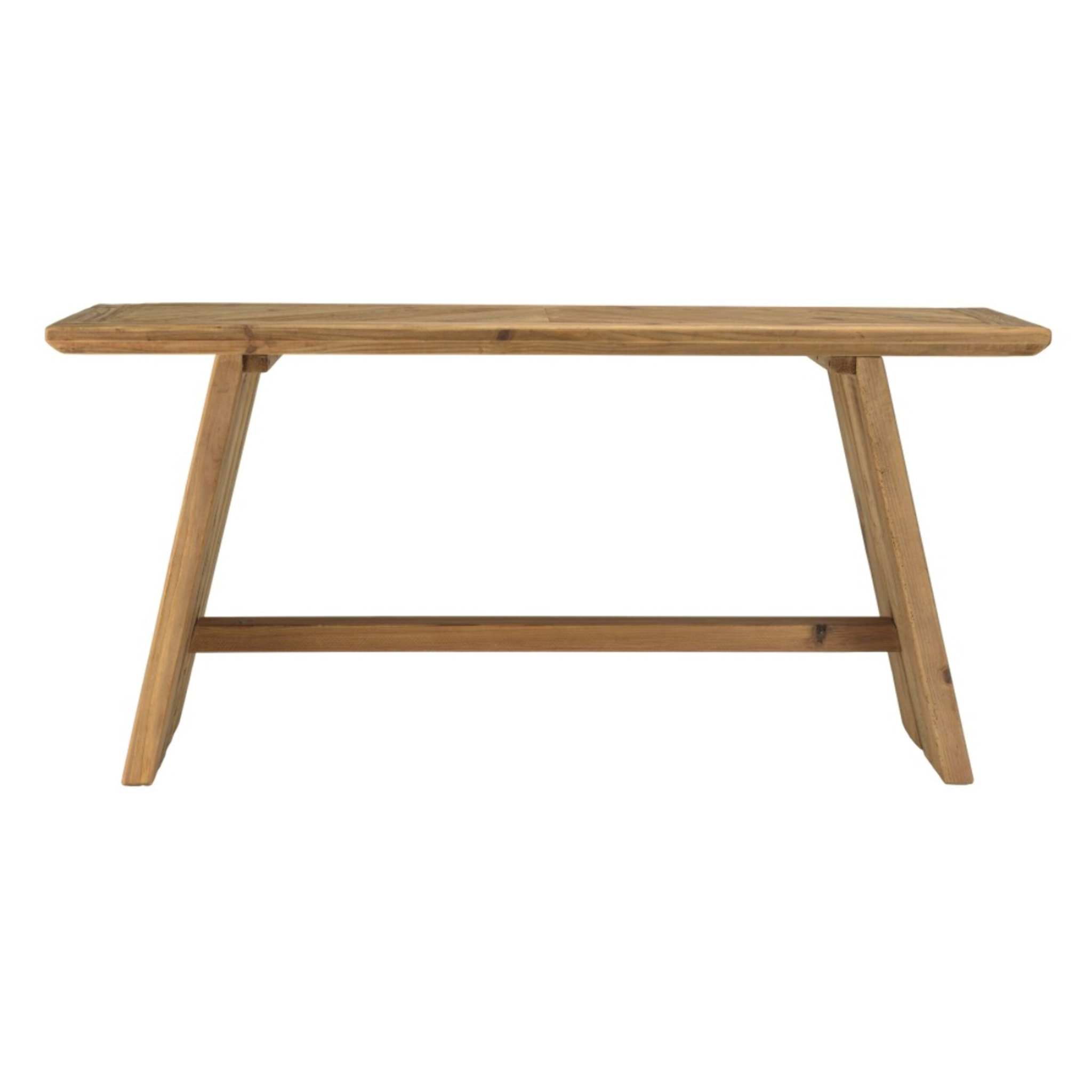 SANDY - Console 160x45cm bois Pin recyclé