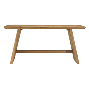 SANDY - Console 160x45cm bois Pin recyclé