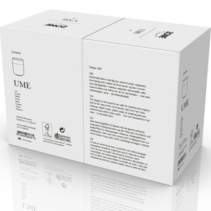 Pot avec couvercle Ume