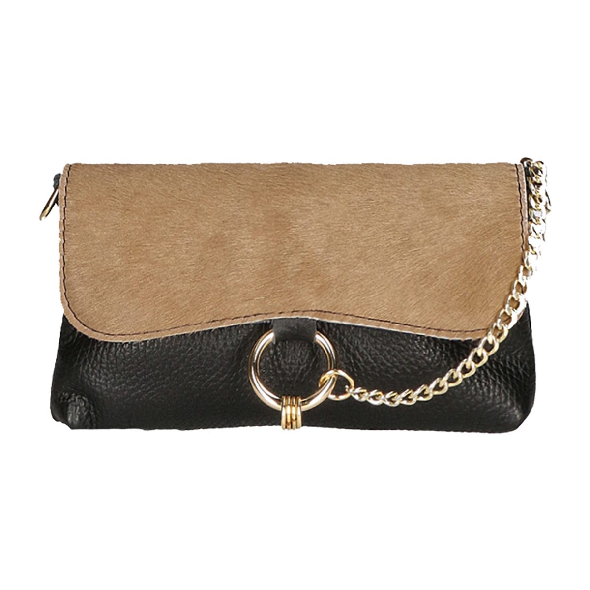 Pochette da Donna Alda in Vera Pelle Made in Italy 10x18x5 cm