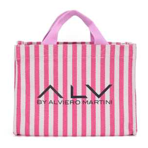 Borsa Shopper  da donna Textile Prodotto Vegano 32x24x14 cm