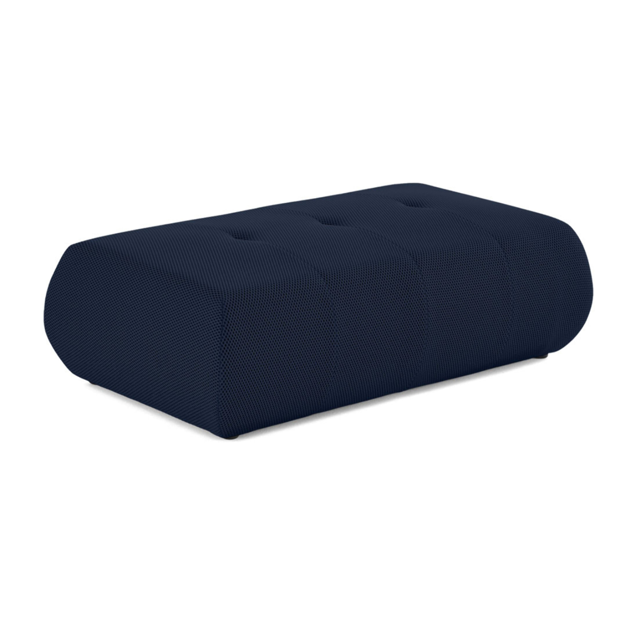 Onyx - pouf d'appoint - en tissu mailles 3D - Bleu