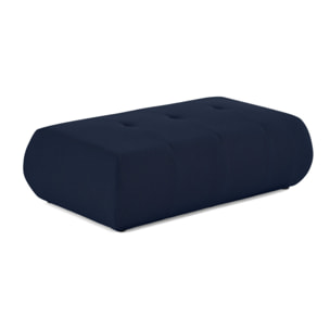 Onyx - pouf d'appoint - en tissu mailles 3D - Bleu