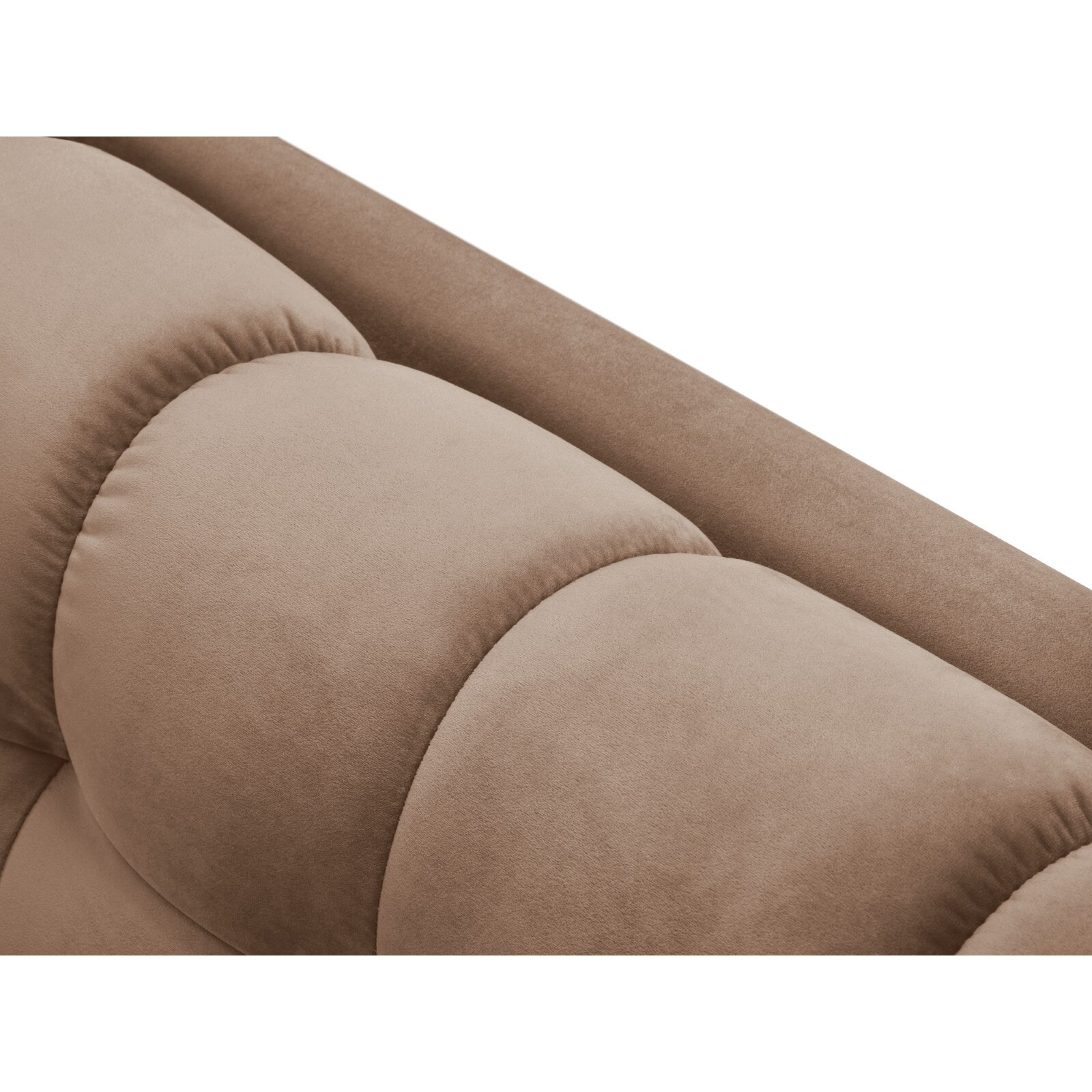 Canapé "Bali" 4 places en velours beige