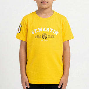 T-shirt maniche corte con stampa logo