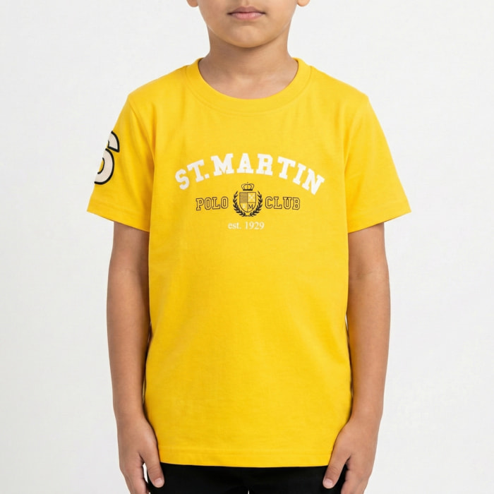 T-shirt maniche corte con stampa logo