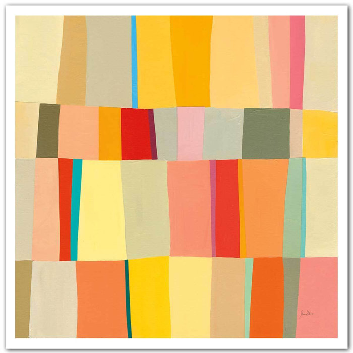 Poster color square Affiche seule