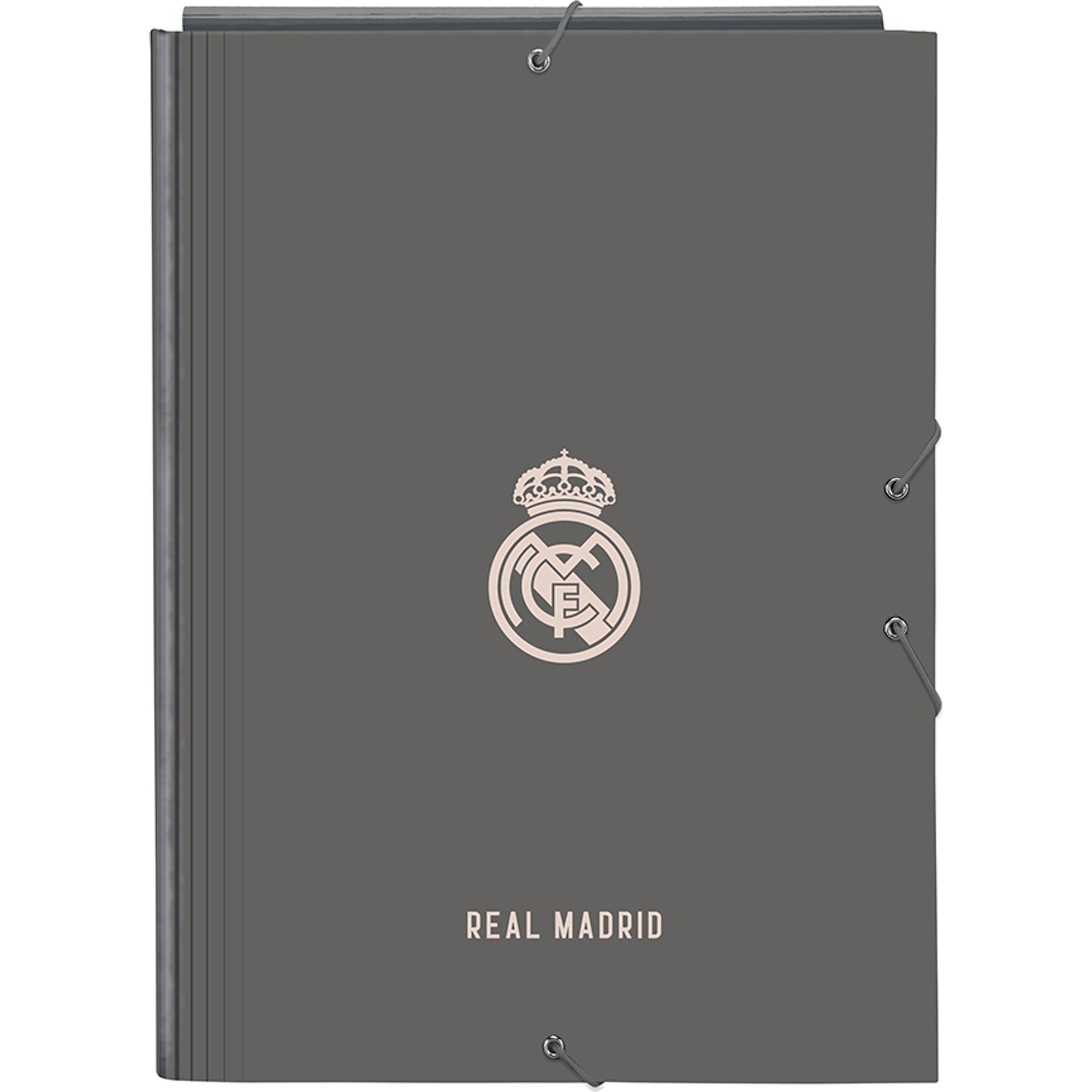 Carpeta folio 3 solapas real madrid 3ª equipacion 24/25