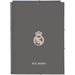 Carpeta folio 3 solapas real madrid 3ª equipacion 24/25