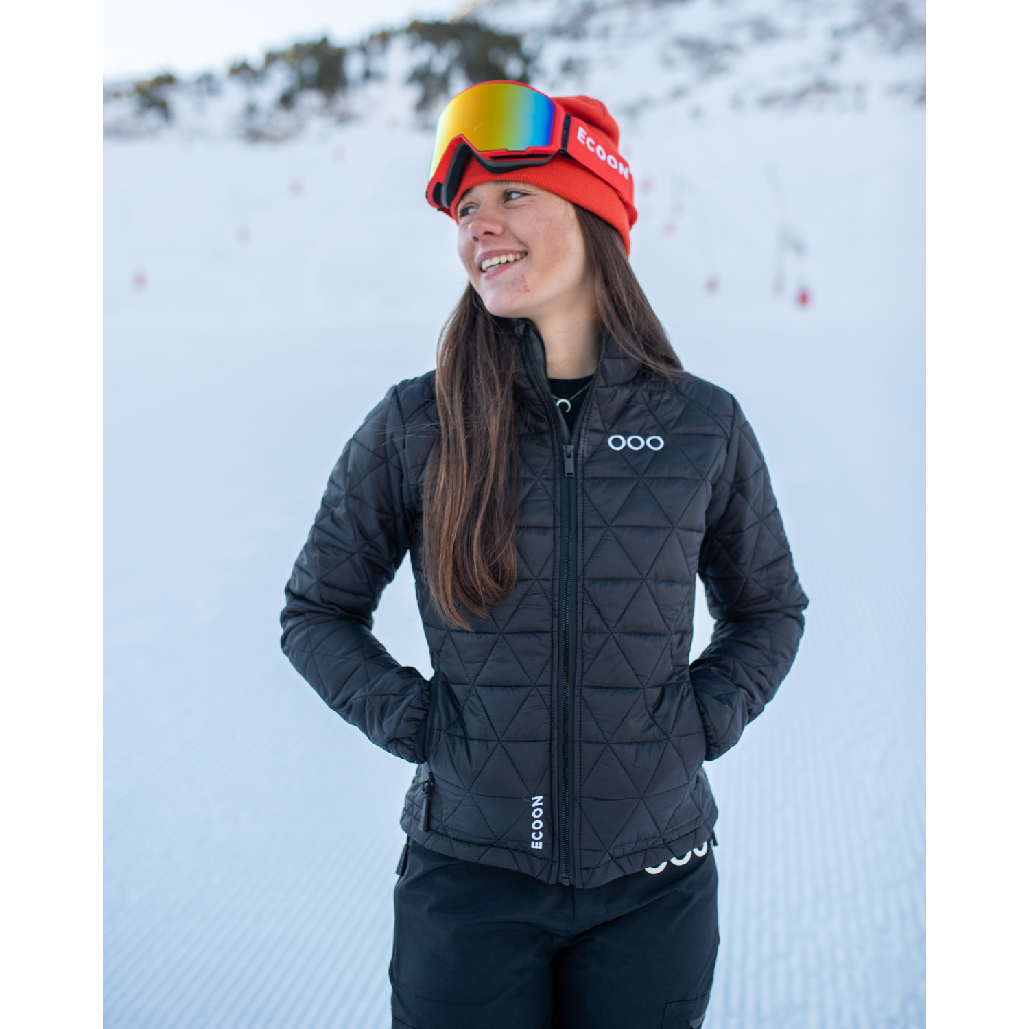 Chaqueta ECO Active Insulated Jacket marca ECOON - Negro