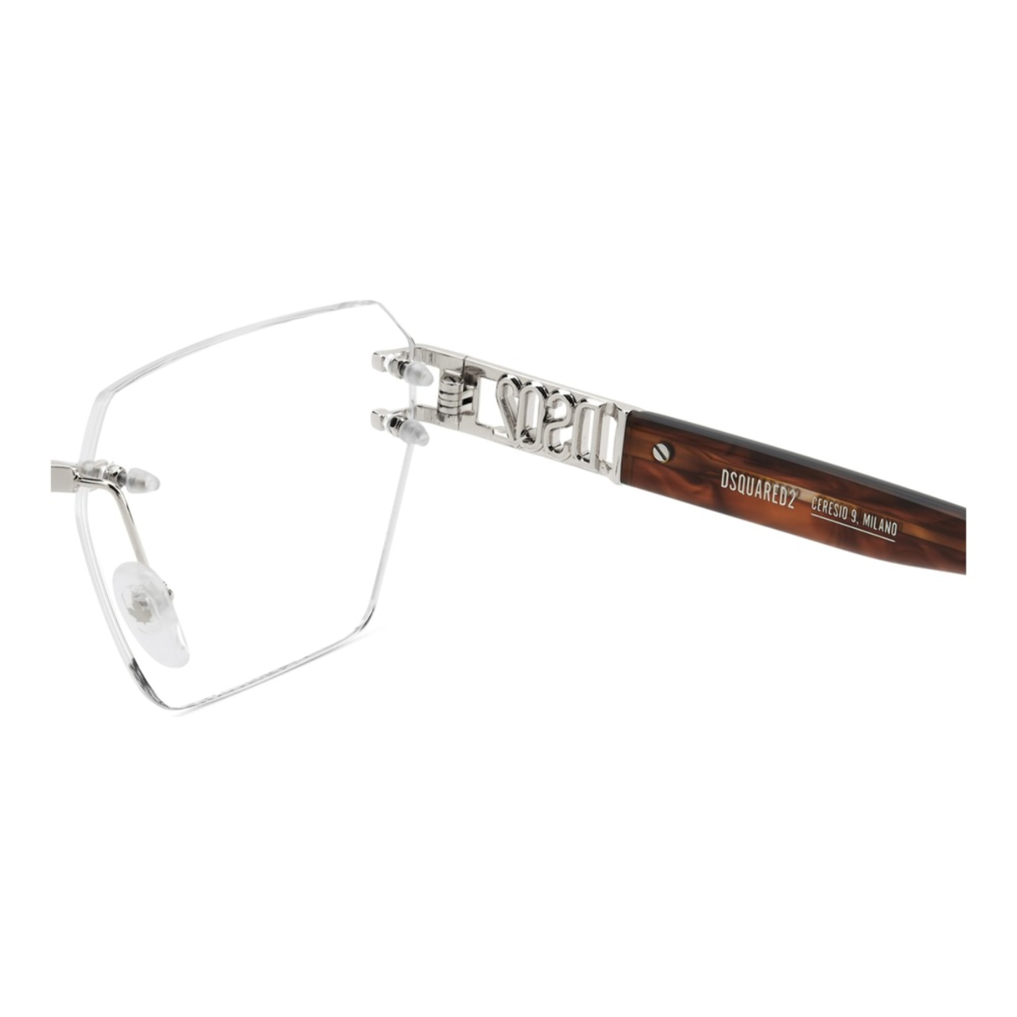 Gafas de Vista Dsquared2 D2 0173 010 de Metal Hombre 57 mm