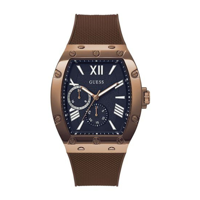 Reloj Guess GW0568G1 Hombre Analogico Cuarzo con Correa de Silicona