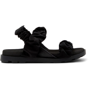 Sandalias - CAMPER Brutus - Negro - Textil técnico