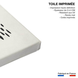 Tableau abstrait N°5 Opus Toile imprimée