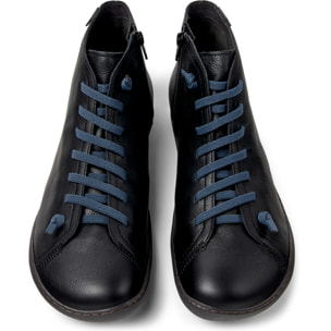Botines - CAMPER Peu Cami - Negro - Cuero liso
