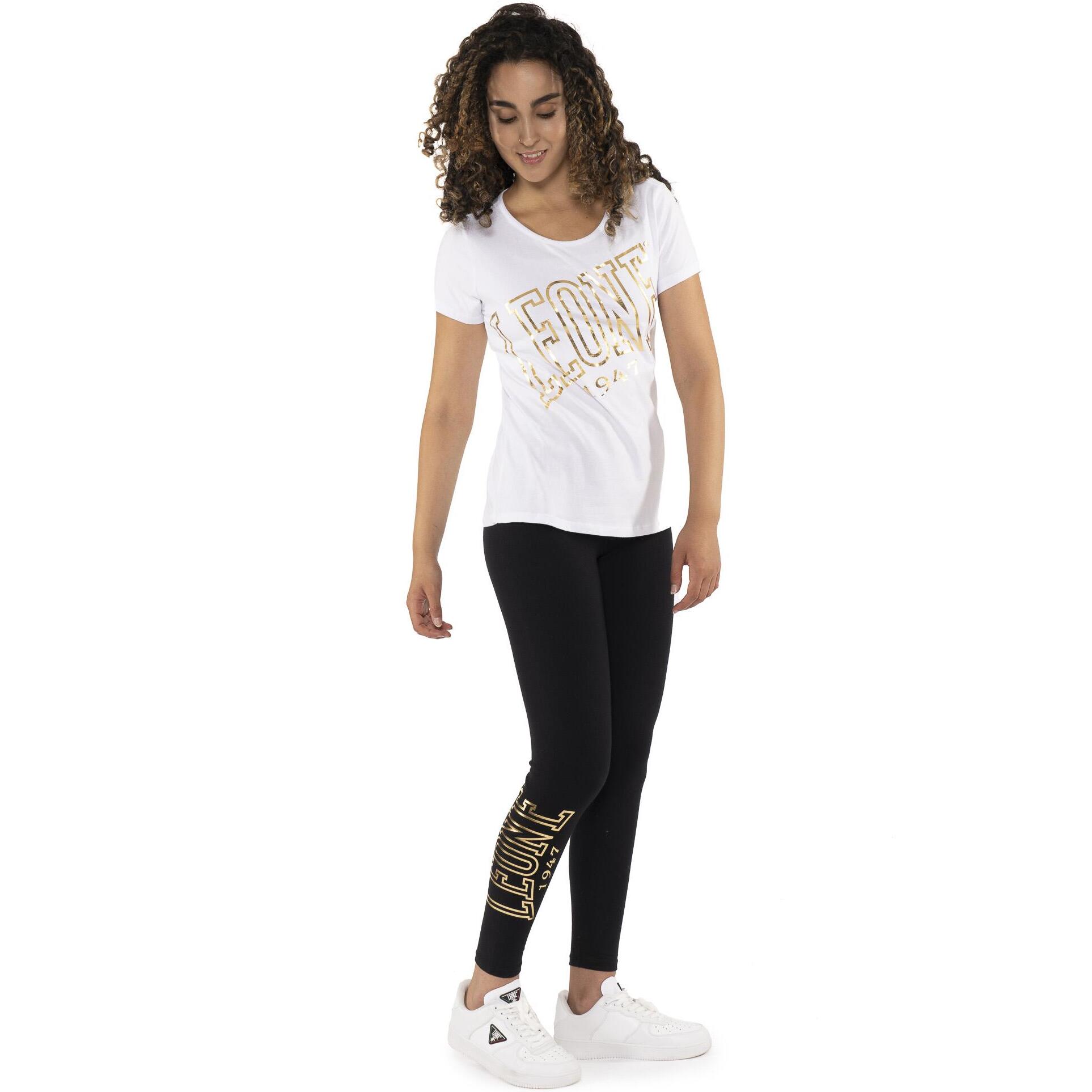 T-shirt a manica corta da donna 'Authentic Gold'