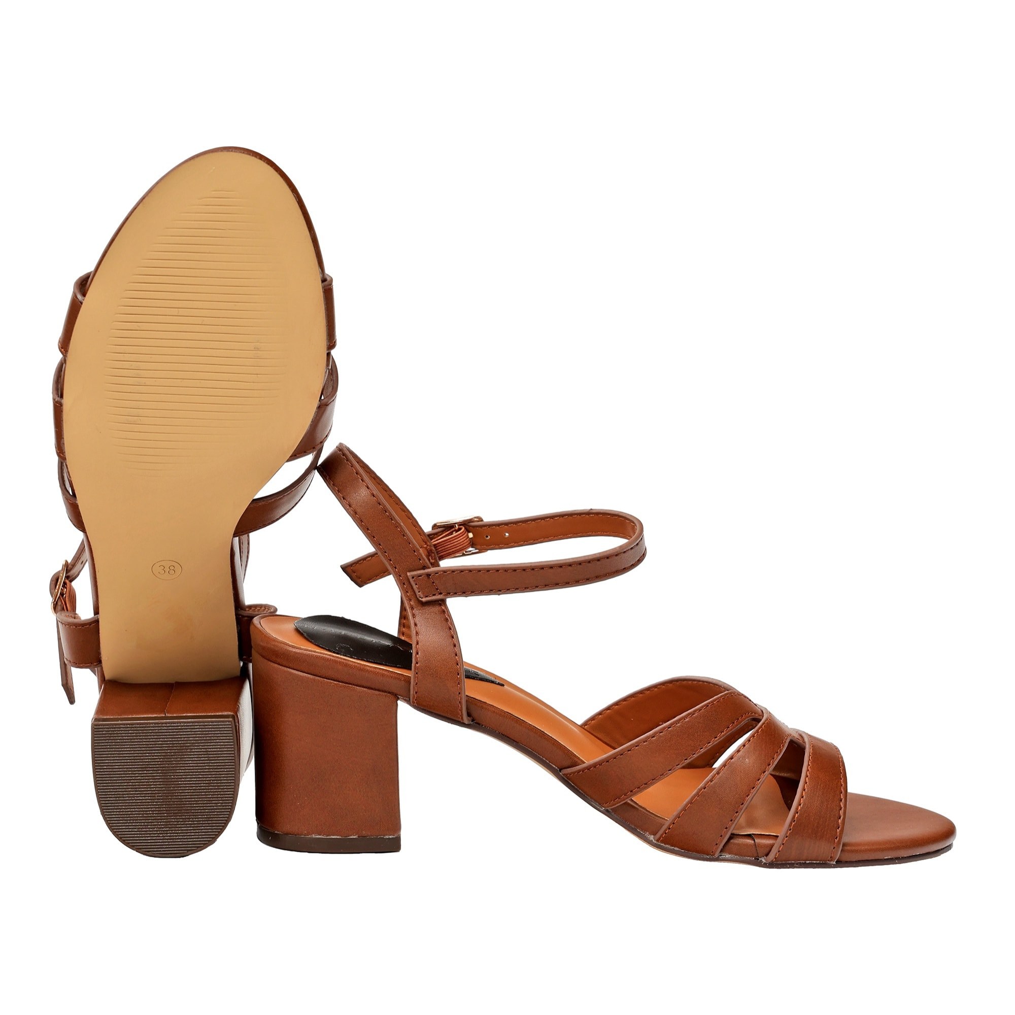 Sandali cinturino regolabile- tacco 7,0 cm